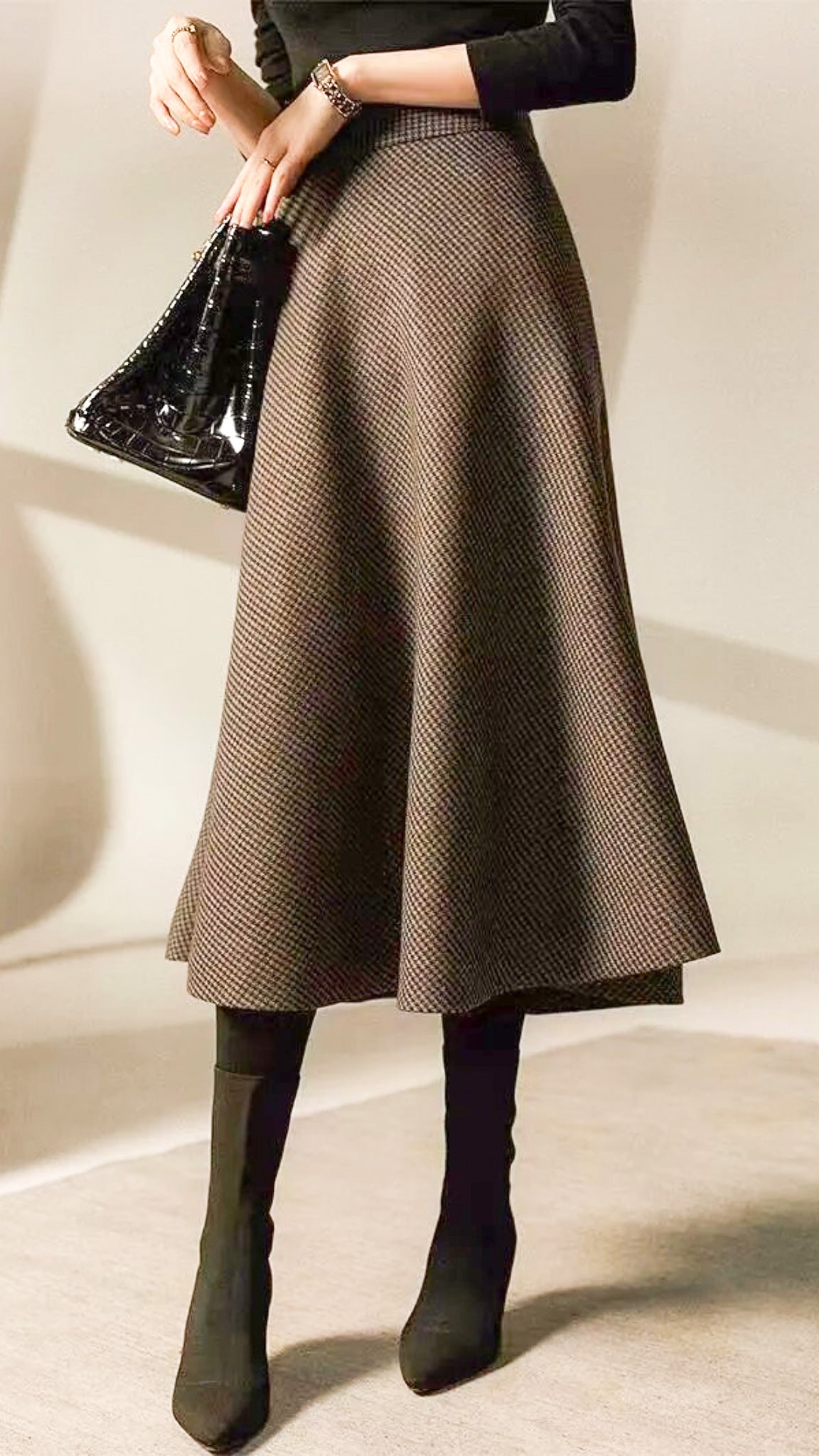 Cressida Vintage Midi Skirt