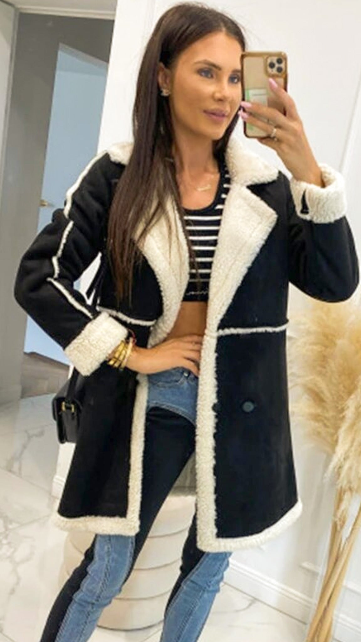 Winona Faux Wool Coat