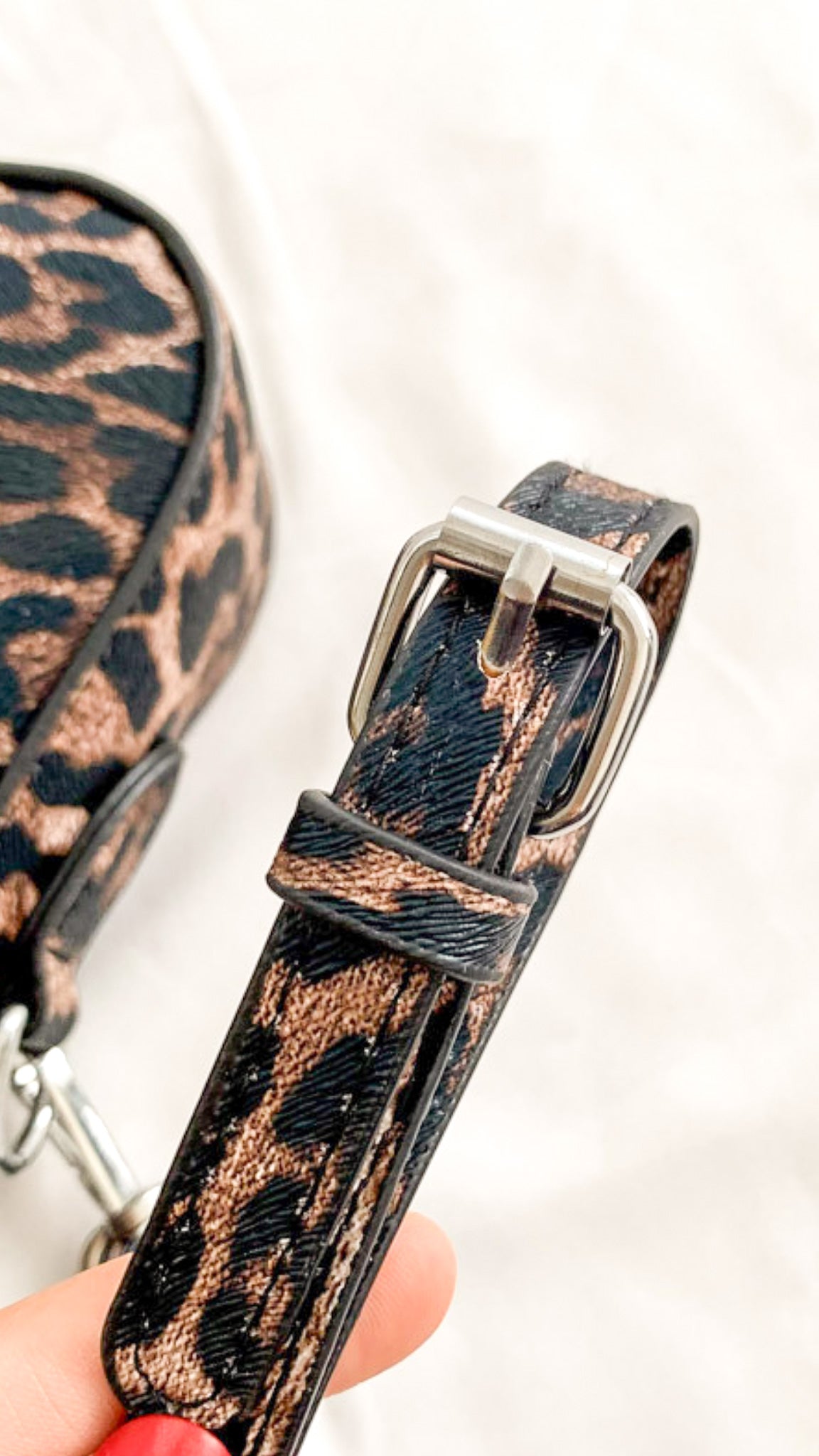 Tessa Leopard Print Handbag