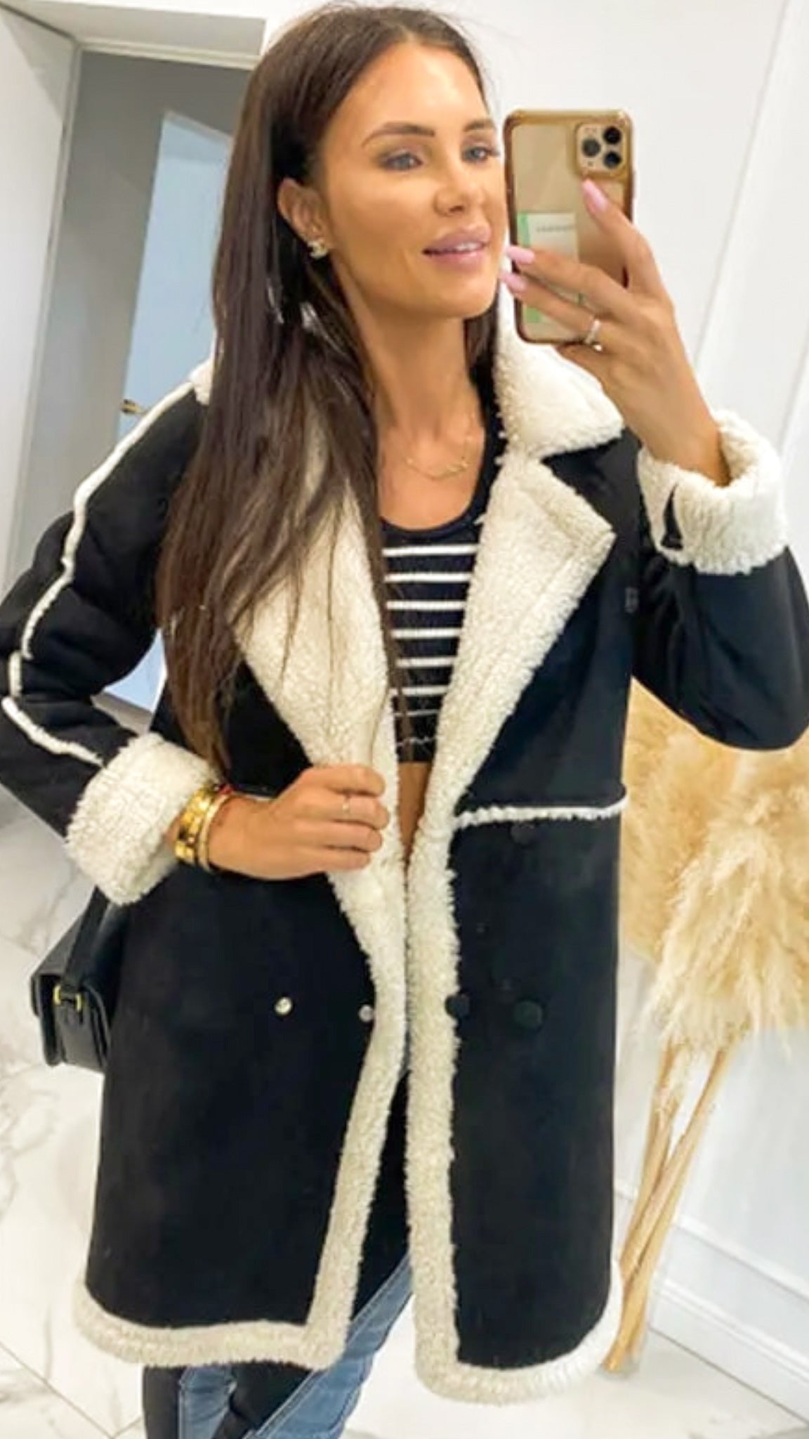 Winona Faux Wool Coat