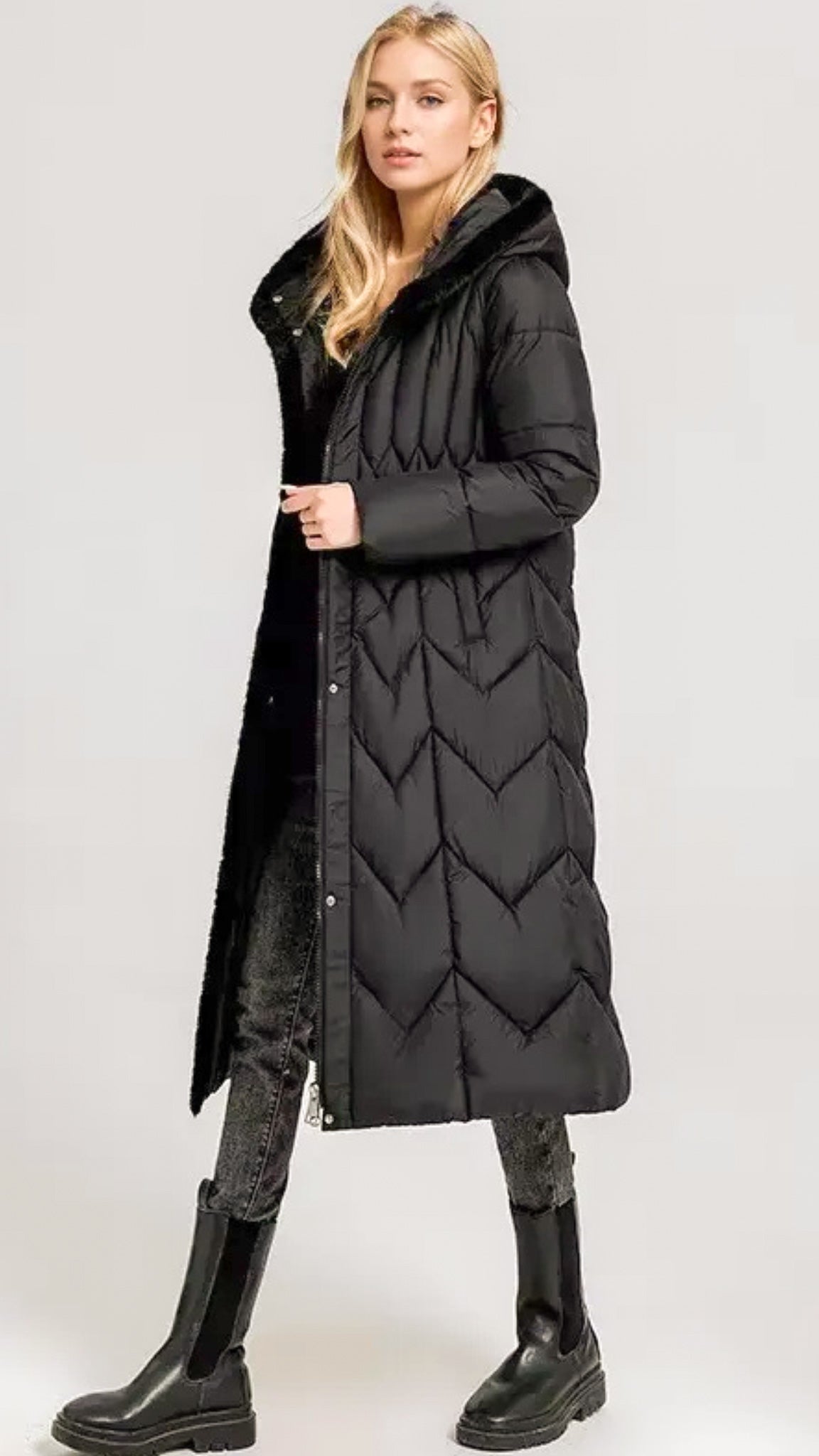 Sofia Quilted Coat
