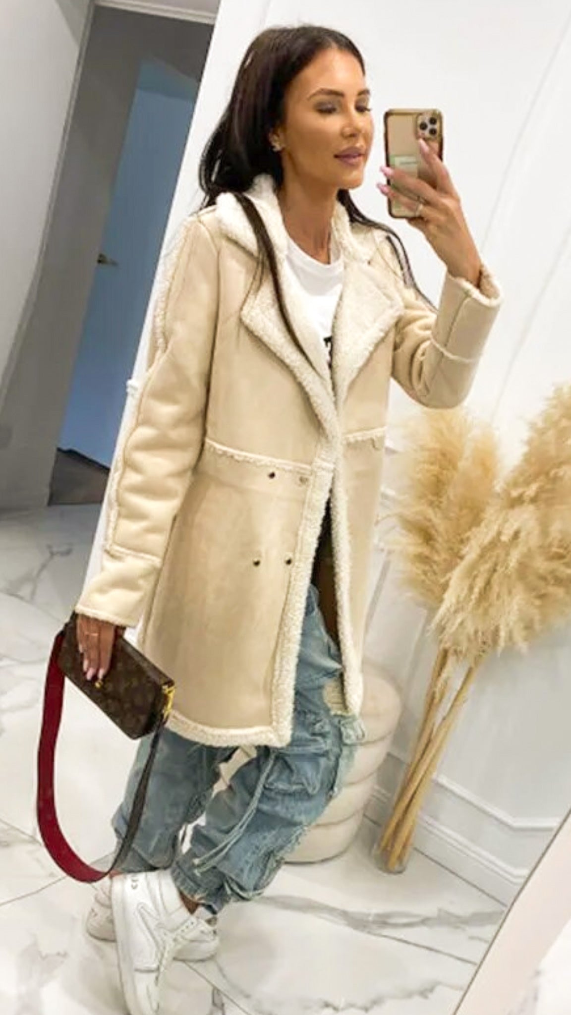 Winona Faux Wool Coat