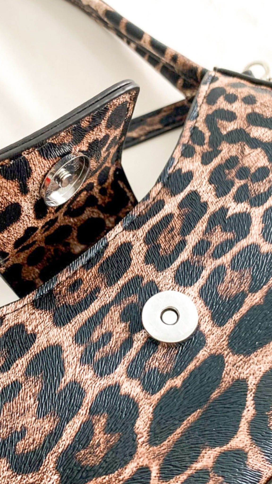 Tessa Leopard Print Handbag