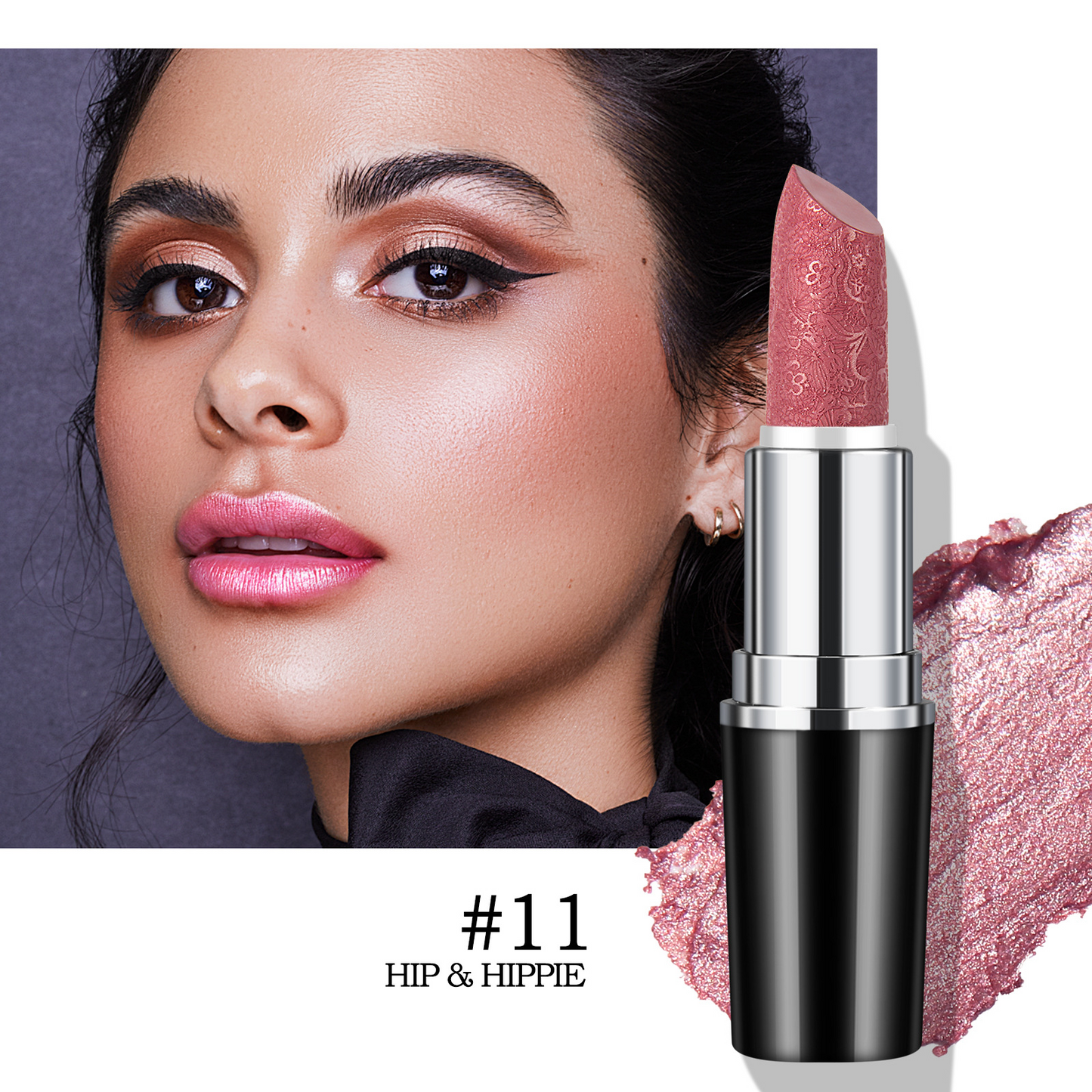 Power Pout Metallic Shine Lipstick