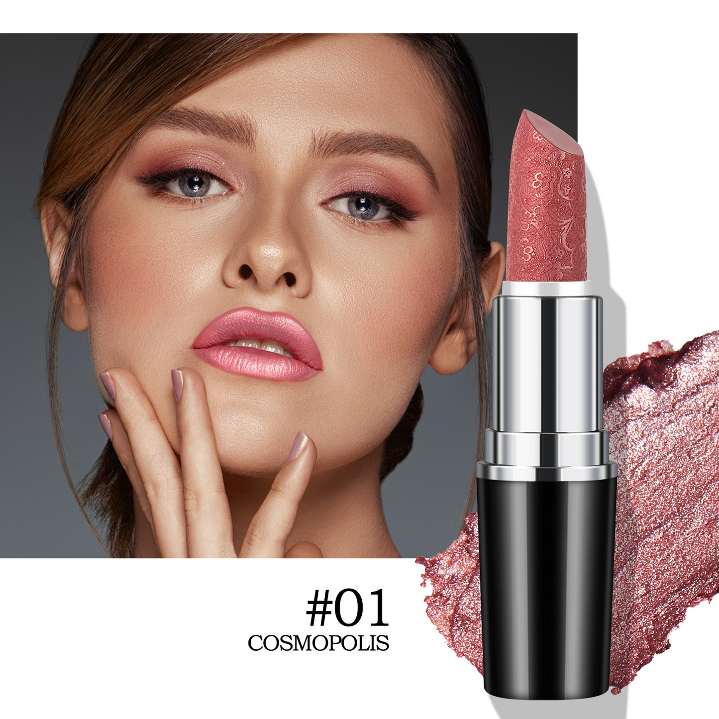 Power Pout Metallic Shine Lipstick