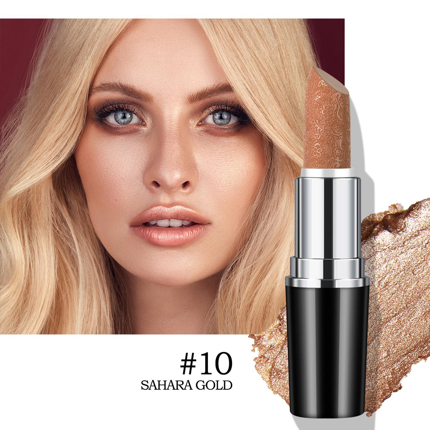 Power Pout Metallic Shine Lipstick