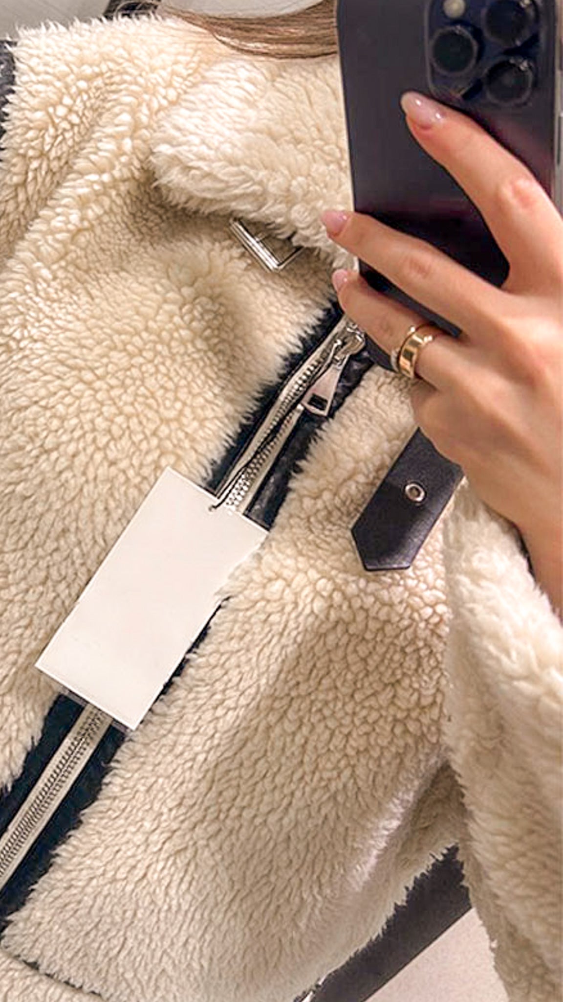 Valencia Faux Wool Plush Coat