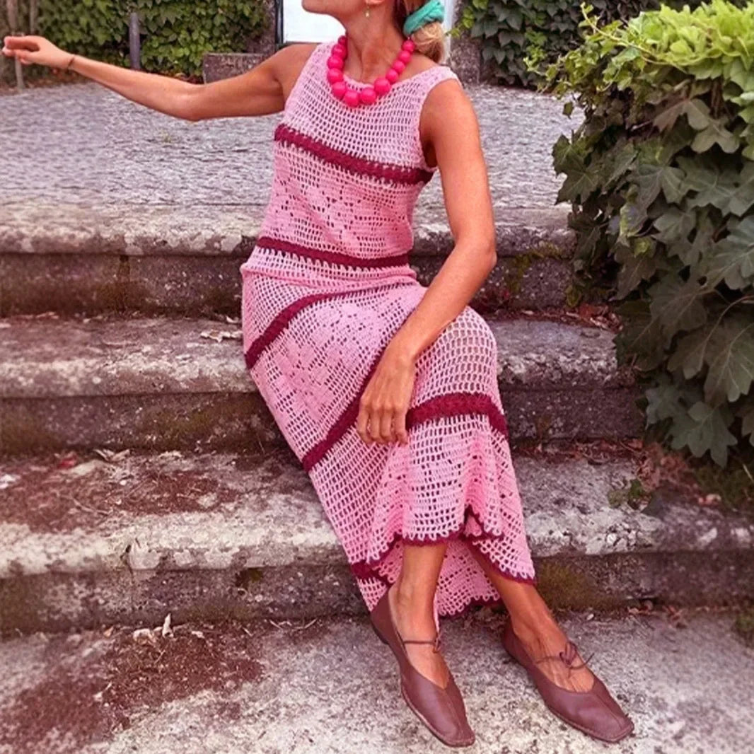 Marina Stripes Knit Dress