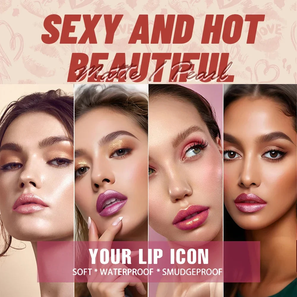 Crystal Glow Lipstick Collection