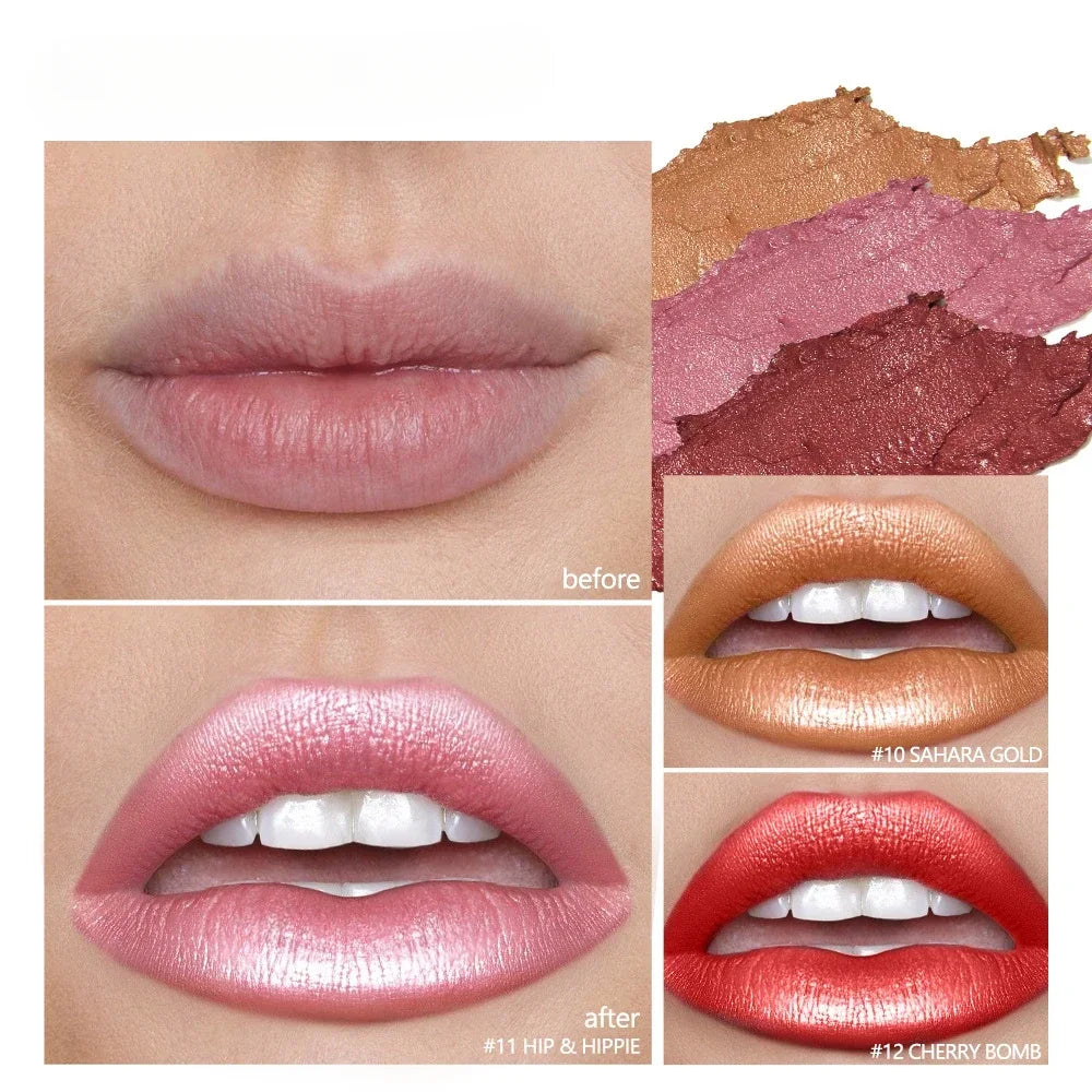 Power Pout Metallic Shine Lipstick