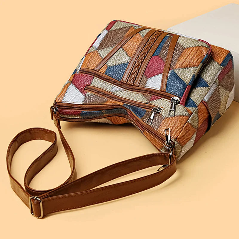 Mila Mosaic Shoulder Bag