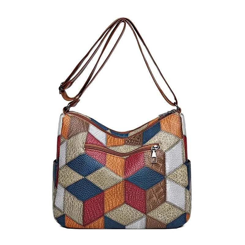 Mila Mosaic Shoulder Bag