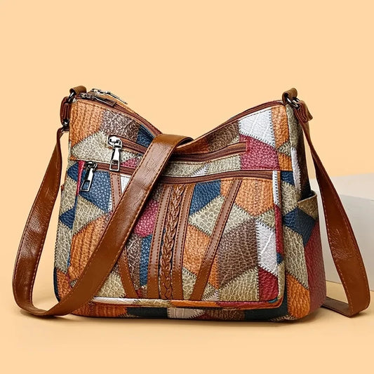 Mila Mosaic Shoulder Bag