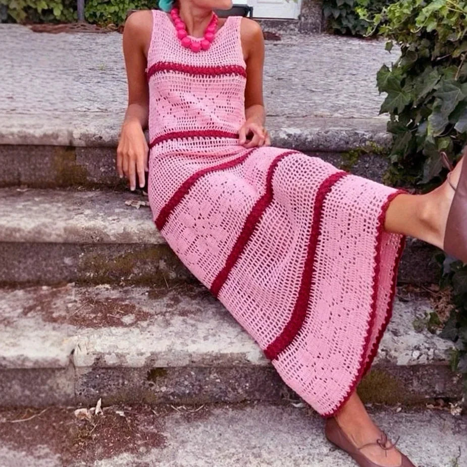 Marina Stripes Knit Dress